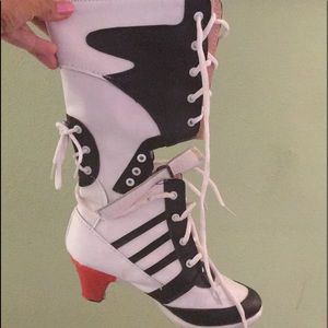 Harley Quinn authentic boots